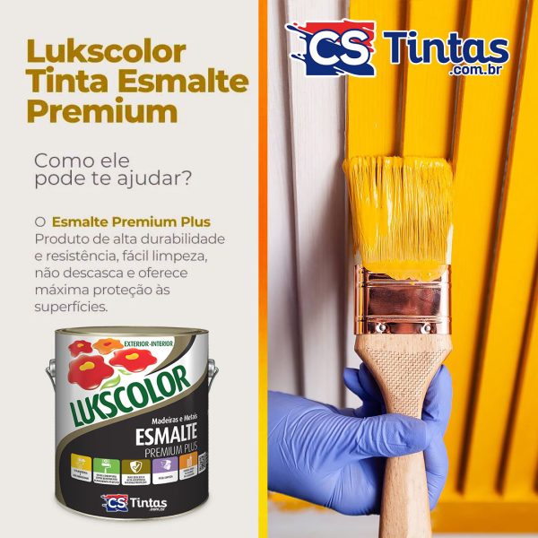 Tinta Esmalte Sintético, ou tinta oleo, para pintura de janelas, portas, portões e materiais em ferro ou madeira, móveis, etc. Tinta Esmalte com o menor preço é na CS Tintas